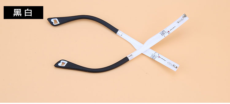 Chân kính trẻ em Nam nữ kính chân phụ kiện Kính khung TR90 HD in với tay áo cao su - Kính khung gọng kính