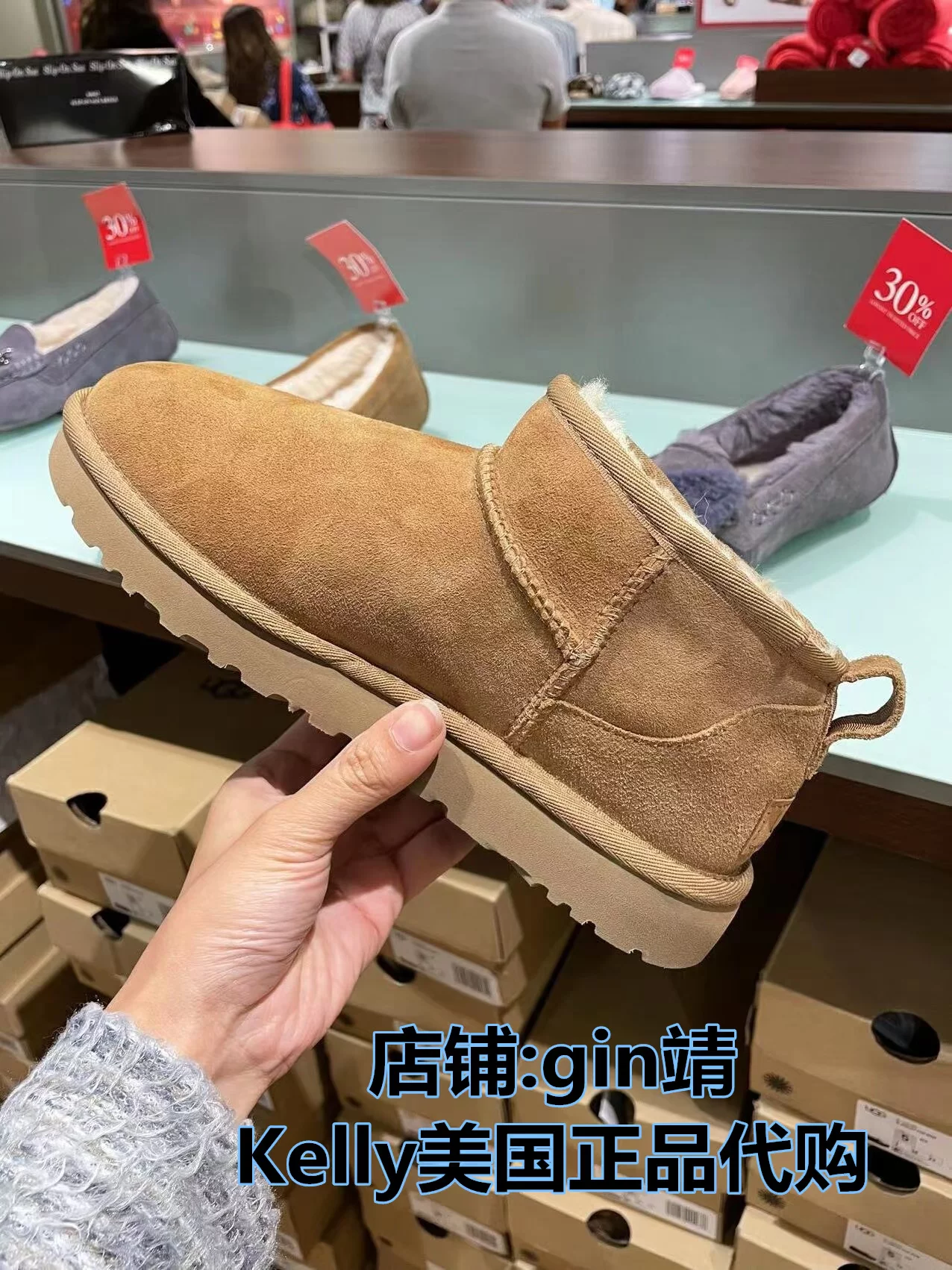 Покупка женских сапог UGG Snow Boots 1116109 мини-ботинки, классические австралийские шерстяные, Zhou Dongyu тот же абзац