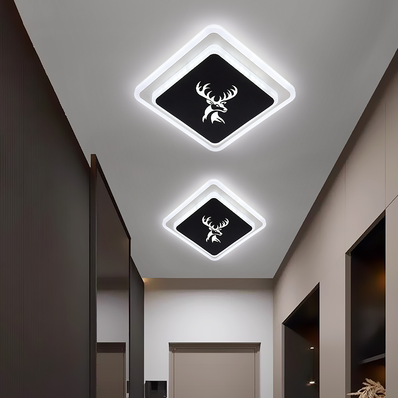 walkway lights, corridor lights, living room, home lights, porch lights, LED spotlights, personalized balcony lights, embedded suspended ceiling downlights