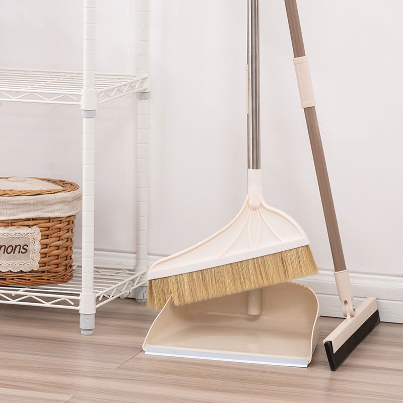 Sweep the broom dustpan suit sets the home with a single soft-woolen dustpan and the broom wipers the broom