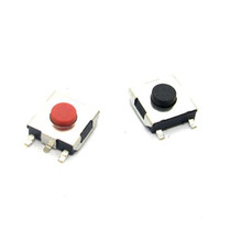 (50 only) Patch touch switch 6x6x3 1mm high 5 feet 6*6*3 1 Series micro switch button