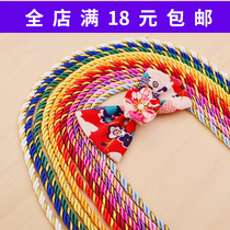 Hand - made DIY accessories Butterfly knot and clothing torque rope three color jacket gold rope 1 2 yuan