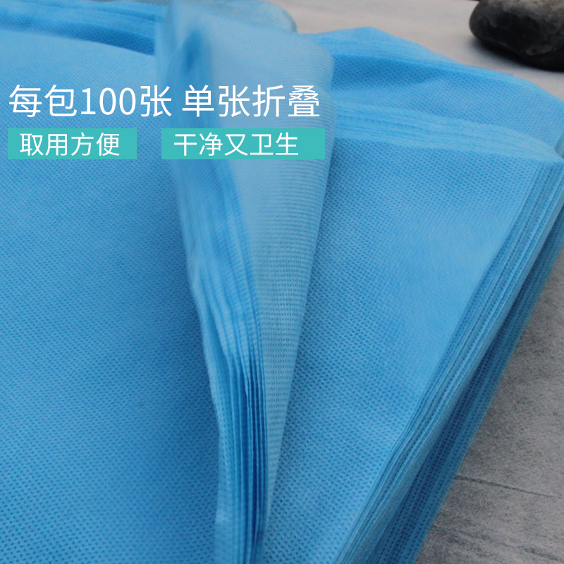 dầu chống thấm Khăn dùng một lần dày Foot phân mat khăn khăn chân khăn qua lớp vải trong một vận chuyển gối đơn - Khăn gối khăn gối