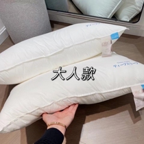 Fly Japan 2021 high-end light soft and high rebound comfort pure cotton single home pillow core 5 star hotel pillow