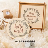 Брендовый детский деревянный комплект, скандинавский стиль