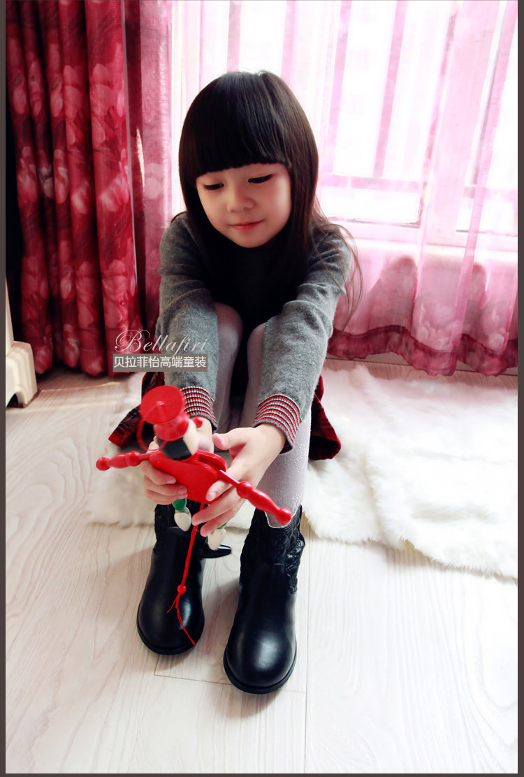 Jupe fillette en laine - Ref 2051169 Image 11