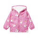 Girls fleece jacket autumn and winter 2022 new spring and autumn thickened cardigan children's windbreaker baby jacket hooded top