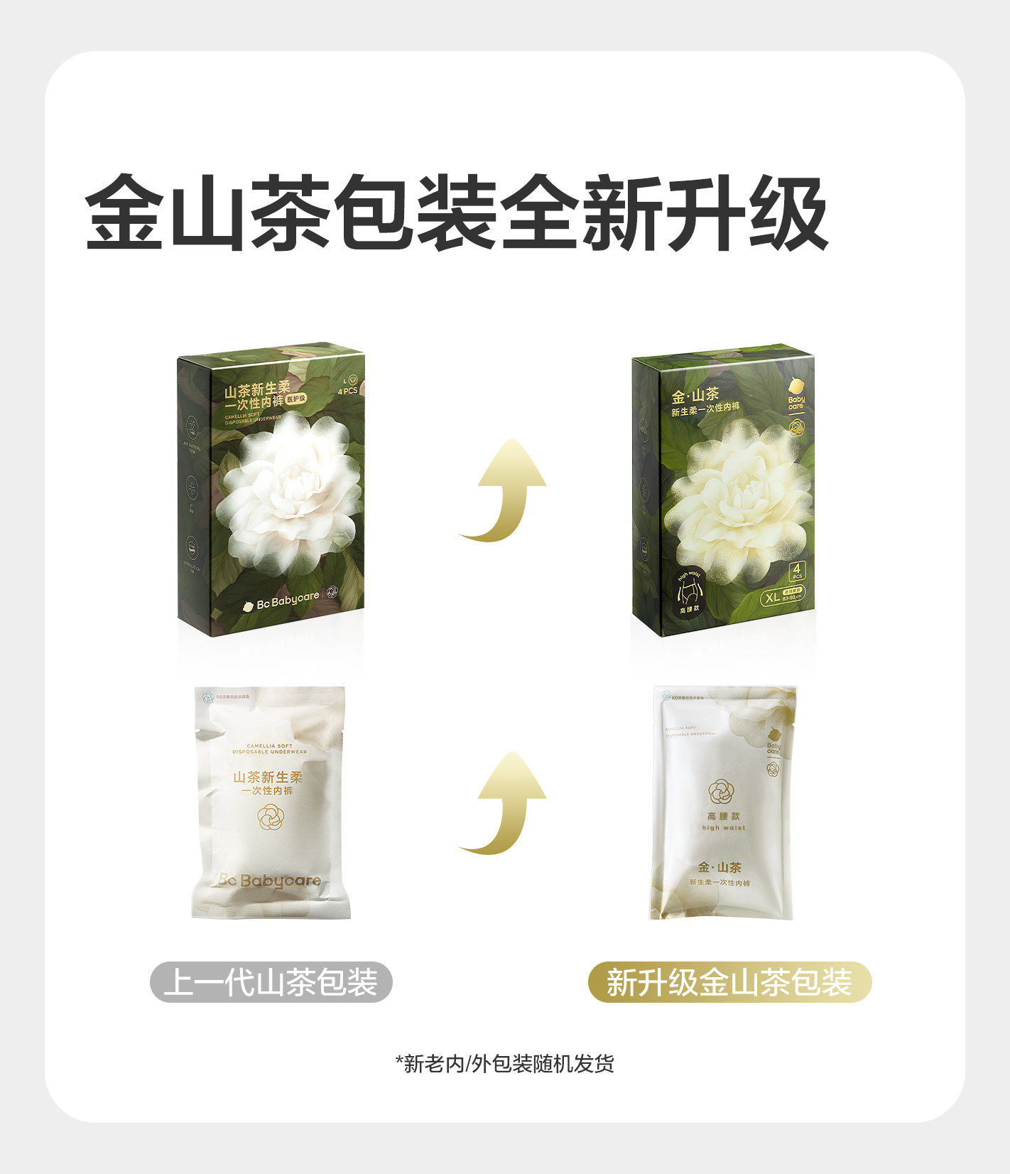 babycare金山茶花一次性内裤女款免洗日抛出差旅行高腰月子产妇 — 2