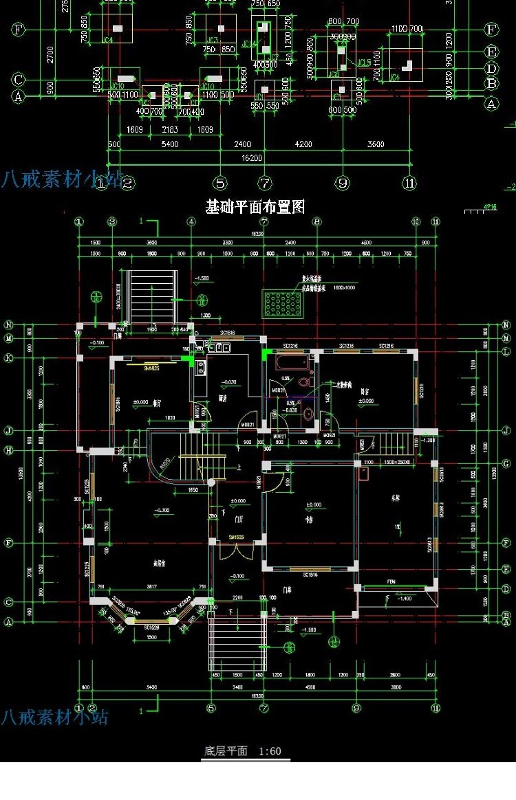BS1 xây dựng khung hai tầng biệt thự bản vẽ xây dựng bản vẽ nhà ở nông thôn mới xây dựng nhà ở bản vẽ thiết kế CAD - Kính kính cận thời trang