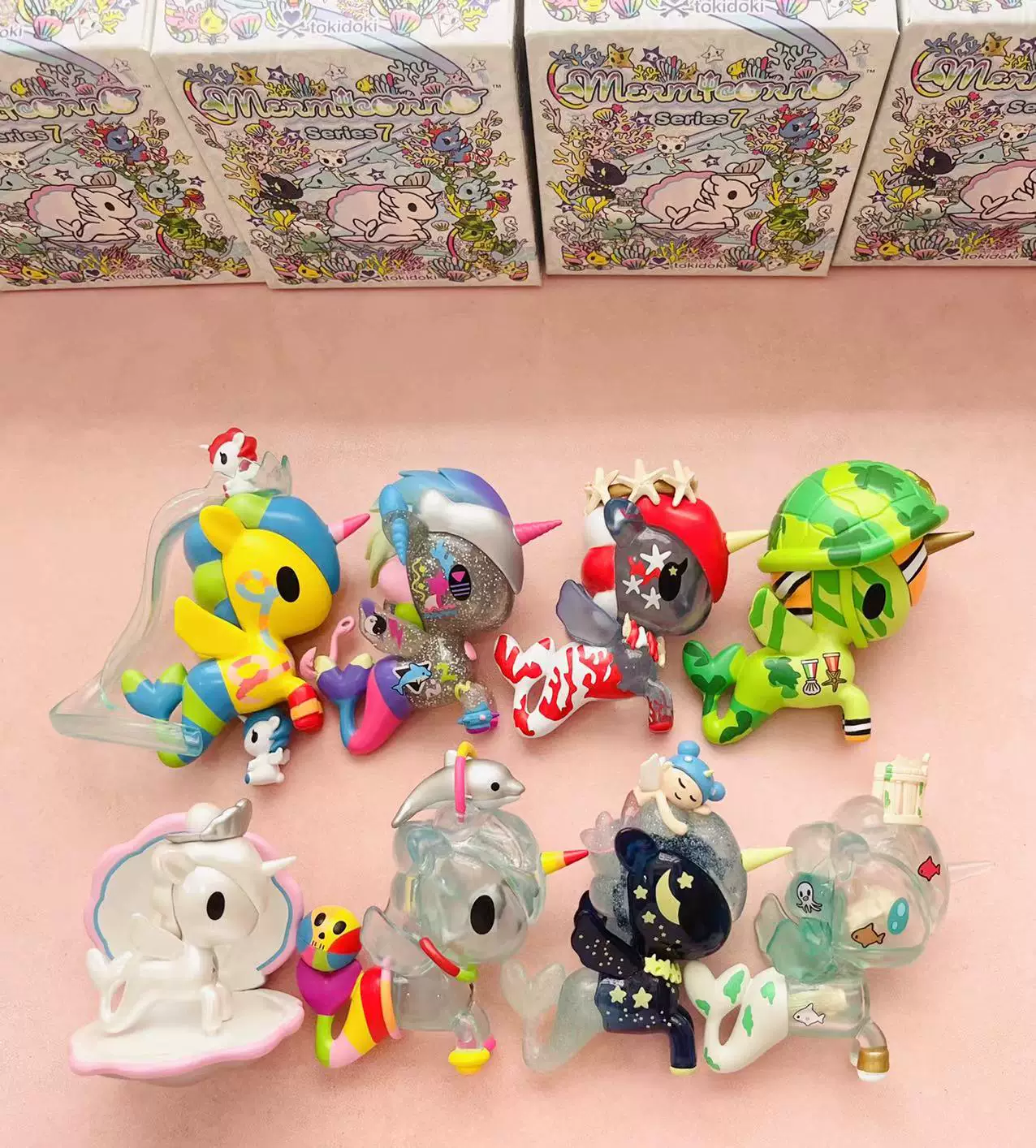 Tokidoki Русалка 467-е поколение Кровавая коробка кукла Рыба Рыба Знак Морской Звезда Знак Гений Зициан Пират