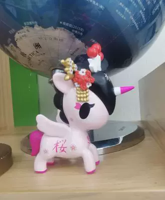 Tokidoki единорожное чудище слепой бокс вишня цветок заяц камень драгоценный камень Гайя мечта смерть бог феникс