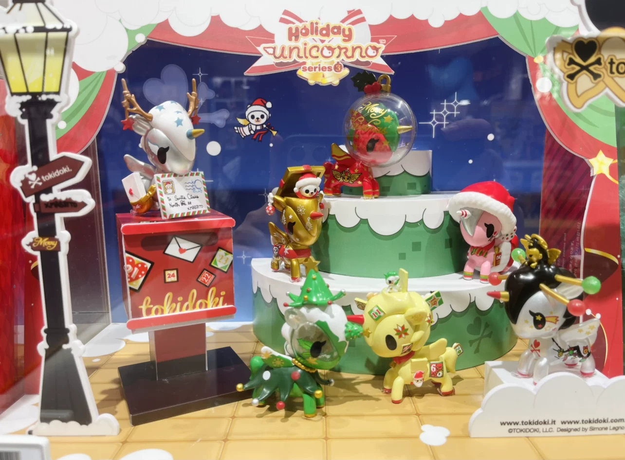 Блайнд-бокс фигурка (Tokidoki) Holiday Unicorno, 5-дюймовая коллекционная фигурка, праздничные варианты