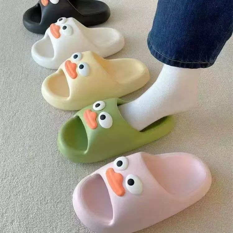 2026 New Couple Slippers Cute Platypus Sandals for Women Deodorant Eva Home Indoor Cartoon Non-Slip Outdoor Wear