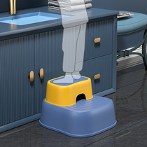 Childrens step stool baby stool small bench hand washing step child stool non-slip foot stool standing stool foot chair