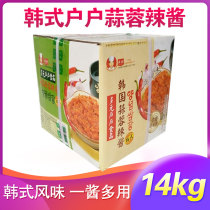 Korean Huhu Garlic Hot Sauce Yingchao Multi-family Huhu Garlic Sauce 14kg