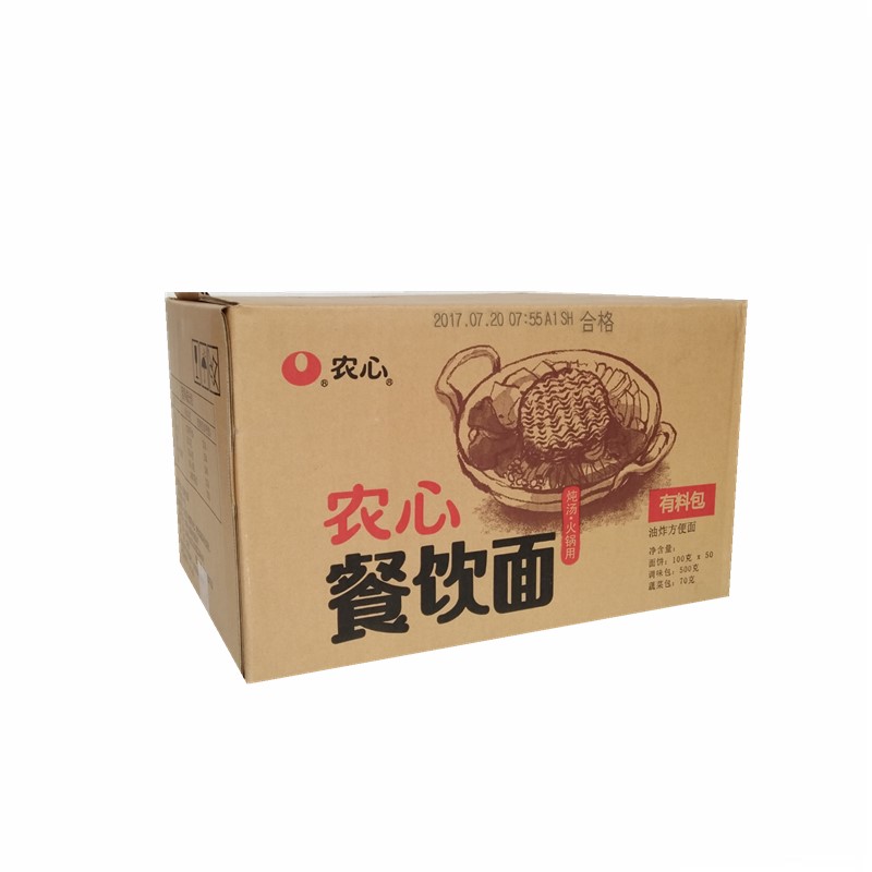 NONGSHIM Xin RAMEN NONGSHIM catering noodles have ingredients package 100G*50 packs
