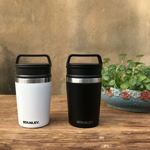 STANLEY Подлинная кофейная чашка латте -лат -лат -ушной утечка -Проницательность 304 Mini Cup из нержавеющей стали из нержавеющей стали