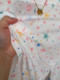 Little star printed light and breathable blouse T-shirt for women 2025 new design niche western style versatile top