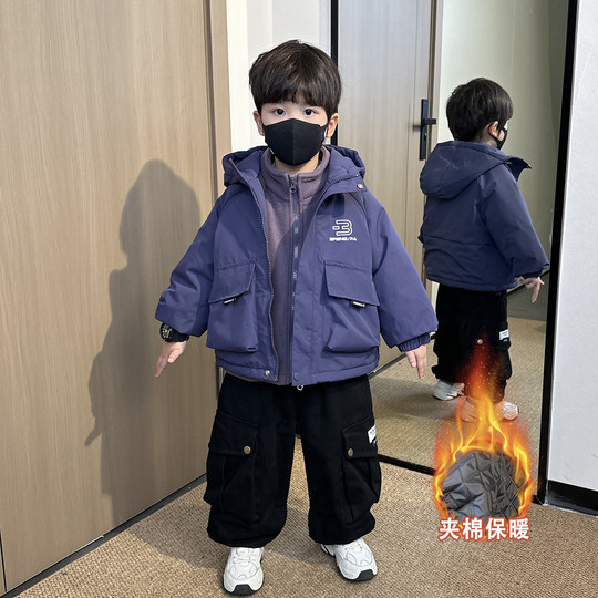 Children's Jacket Boys Autumn and Winter Style