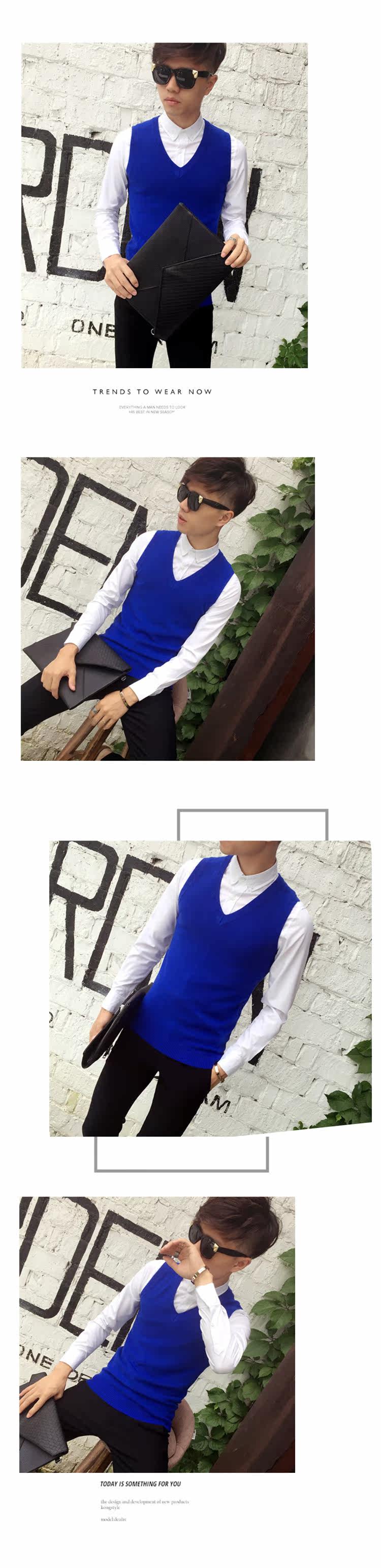 Débardeur homme Woolen gilet en coton - Ref 1598112 Image 22