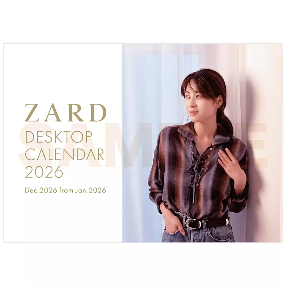 已售罄】ZARD 坂井泉水2026年カレンダー日历台历官方周边-淘宝Taobao