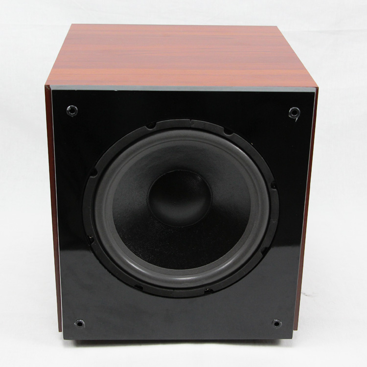 Javi 10 Inch Passive Speaker Home Overweight Low Sound Cannon 300w Woody Square Sound Home Theater Bombing Case