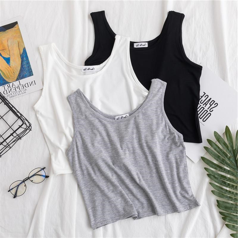 150kg Extra Large Size Loose-Fitting Camisole for Women Plus Size 120kg Slim-Fit, Flattering, Short, Cropped Tank Top for Women