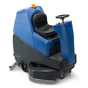 Imported British invincible 24V driving automatic washing machine TTV678 300T sweeping machine 120L high-end machine