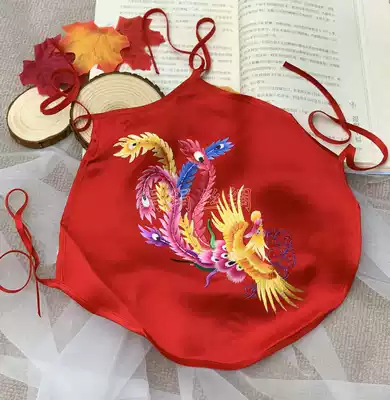 Suzhou embroidered silk Mulberry silk hand embroidered belly pocket ladies retro classical handicraft abroad gifts