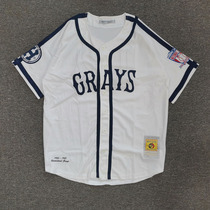 American baseball suit short sleeve cardiovert T-shirt fine work embroidered hip hop jersey big code street dance hiphop male and female