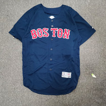 Men and women in the same big code cardiovert baseball suit hip hop street class couple T-shirt hiphop jersey Red Sox