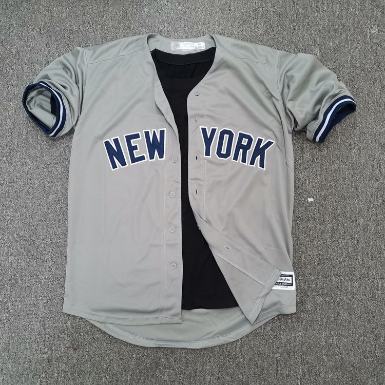 Yankee Baseball Suit Short Sleeve Cardiovert Coat Large Size T-shirt Hip Hop Jersey Man Street Dance Hiphop Jersey Tide Lovers