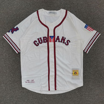 European and American baseball clothes digital hip hop jersey street dance loose motion T original sink BF short sleeve cardiovert jacket