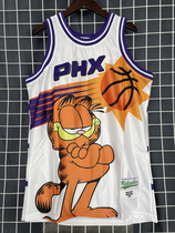 New personality graffiti embroidered with long hip-hop big code street skateboard lovers hiphop sleeveless basketball blouses