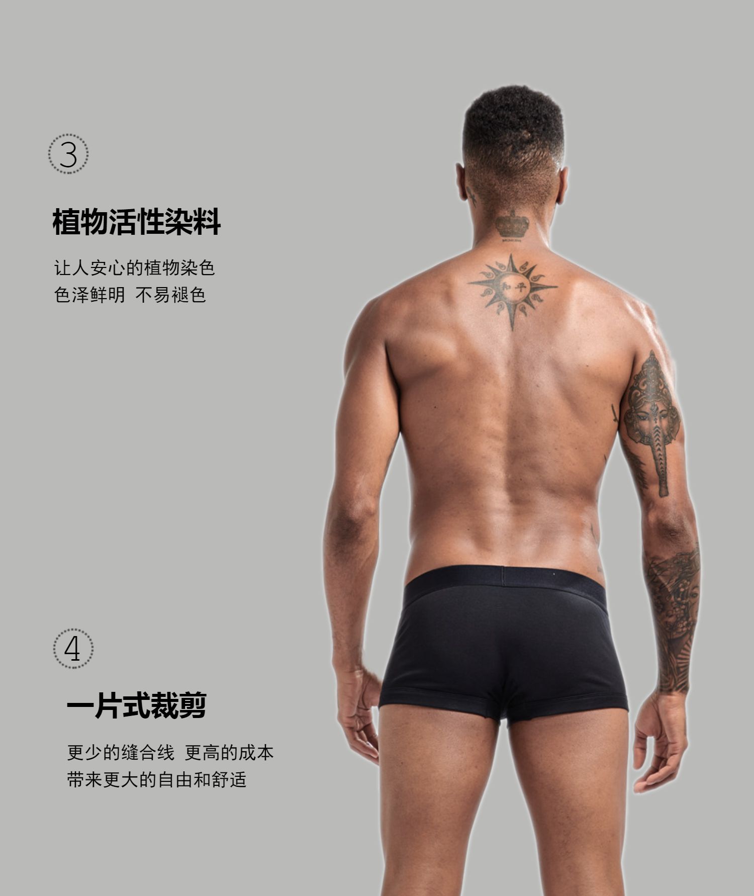 3 Đồ lót nam Quần boxer nam Cotton thoải mái Thể thao Mùa hè Quần áo thoáng khí Thương hiệu Sexy Quần short vuông màu - Giống cái quần lót bầu