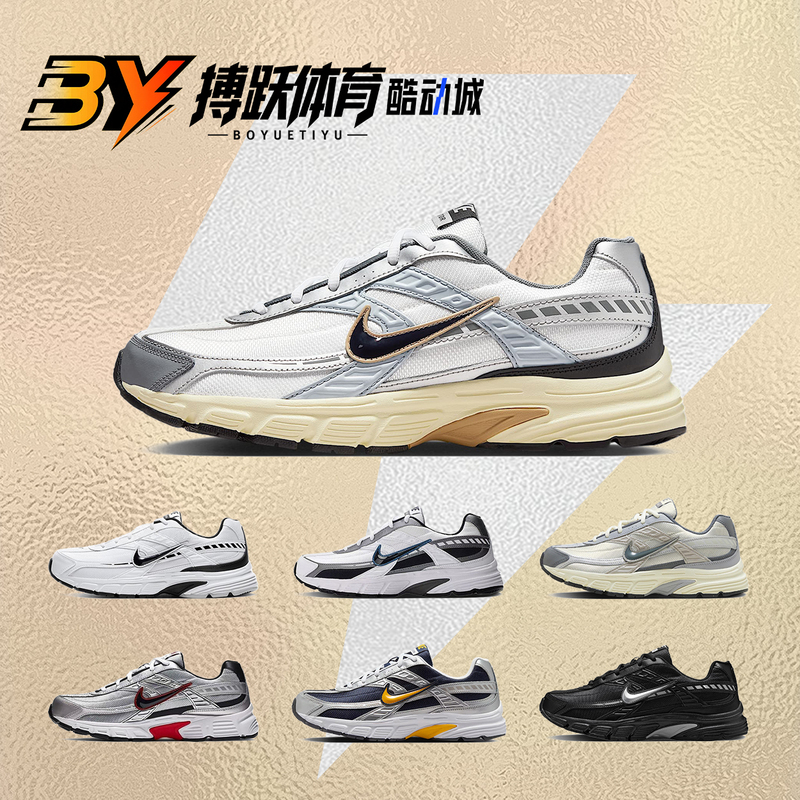 Nike Initiator White Men's Low-Top Casual Running Shoes Io7609 Ib4467 394055