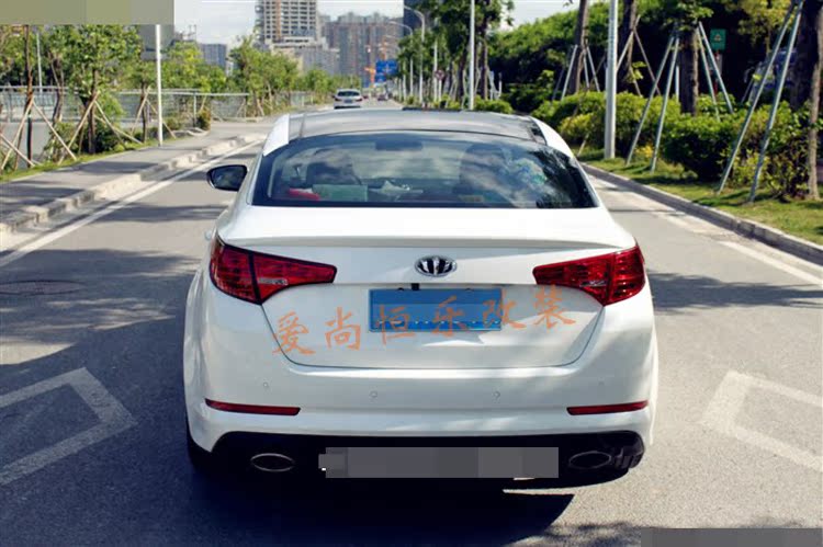 Vật liệu ABS 11-12 Kia K5 cánh sau đấm miễn phí K5 cánh gió cố định sửa đổi cánh lướt gió đặc biệt A - Sopida trên cánh lướt gió mazda 2