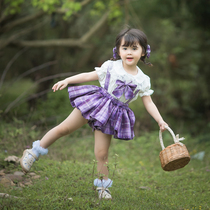 66 Princess jk skirt girl strap dress baby puffy skirt summer skirt short skirt children pleated skirt Spring and Autumn New