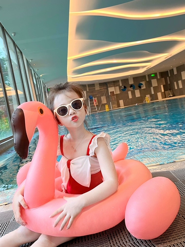 Хижина для принцессы, детский мультяшный плавательный круг, плавательный аксессуар для девочек, увеличенная толщина, защита от опрокидывания