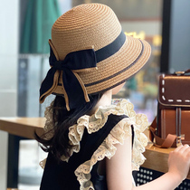 66 Princess childrens sun hat sun hat girl hat baby UV protection summer thin straw hat sun hat