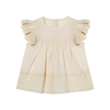 Детская футболка с коротким рукавом для принцессы, приятная телу летняя летняя одежда без рукавов, коллекция 2023, в западном стиле