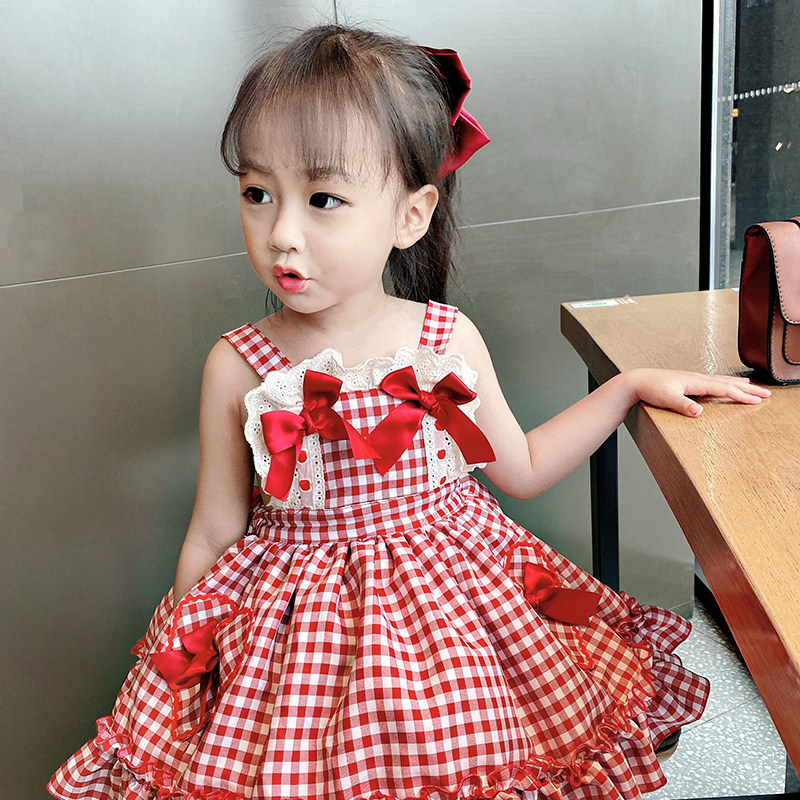 66 Princess Princess Dress Girls' Dress Summer Dress Children's Dress Baby Girls' Summer 2024 New Children's Clothing Trendy Clothes
