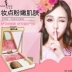 Phấn má hồng Shaqili làm nổi bật và sửa chữa một tấm đích thực unicorn rouge nude trang điểm tự nhiên màu cam đỏ mặt trời - Blush / Cochineal