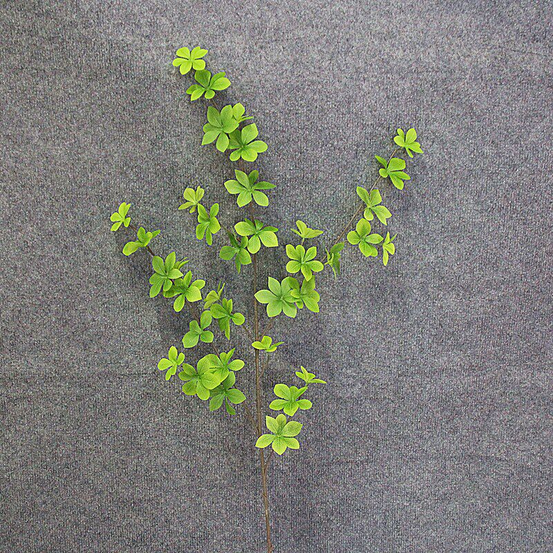 Nordic simulation green plant Japanese hanging clock plant single horse drunk wood branch living room desktop decoration high branch