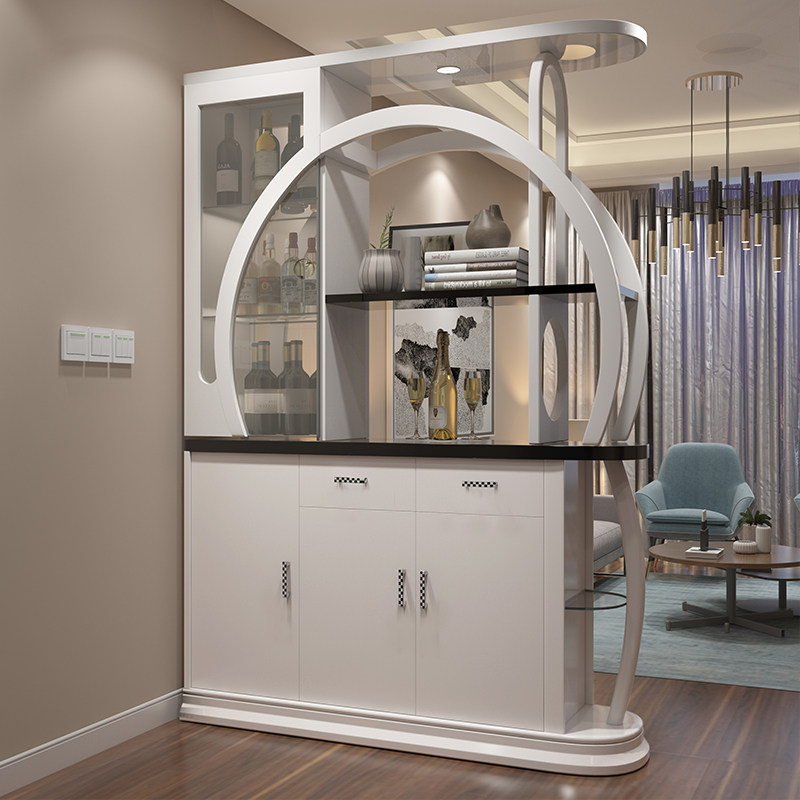 Living room wine cabinet simple modern screen entrance hall partition double-sided home shoe cabinet room hall cabinet porch cabinet