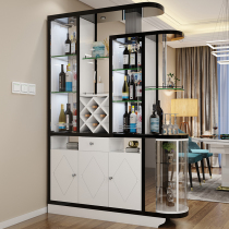 Entering the living room entrance partition cabinet modern double-sided wine cabinet screen Hall porch storage decoration cabinet Hall shoe cabinet