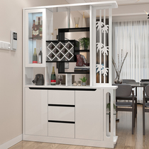 Net red living room double-sided partition cabinet modern simple entrance hall porch cabinet double-sided wine cabinet screen decoration shoe cabinet