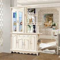 Hot sale European living room cabinet partition cabinet double-sided shoe cabinet wine cabinet porch cabinet door hall screen decoration cabinet