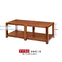 Jazz rack Sound Edge double layer sound edge double 2 layer cabinet TV cabinet audio cabinet solid wood