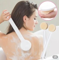 Bath Shabby Bath Brush Rub Back Brush Long Handle Soft Hair Bath Brush Rubbing Bath Brush To Keratinoco Cleaning Brush